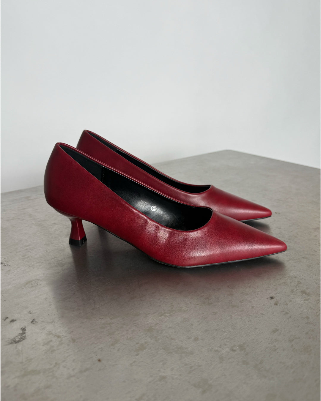 DANIELA hæl, bordeaux