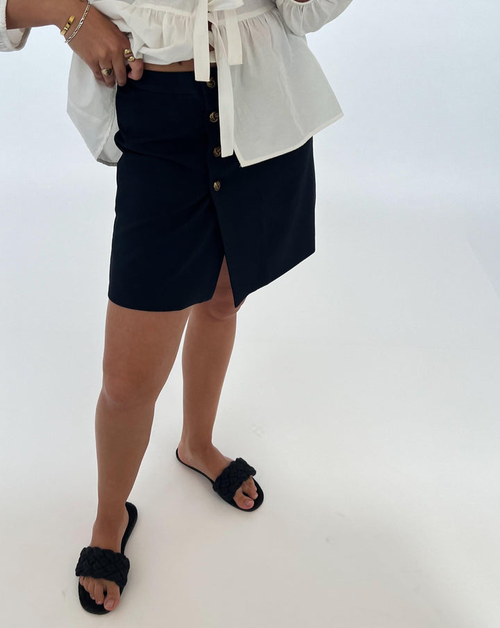 DEMI nederdel, navy