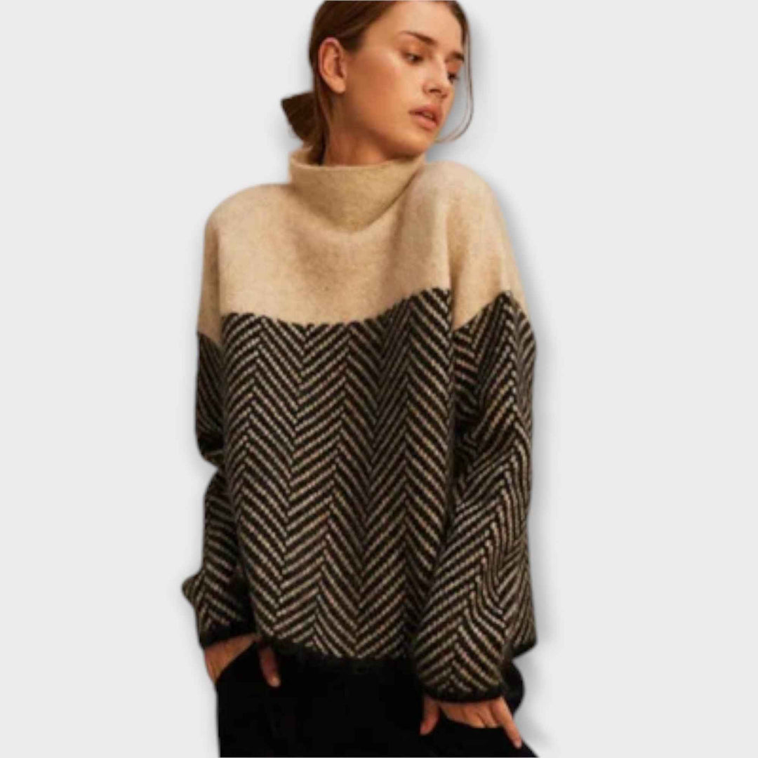 Maeve - Blødt Sweater med Høj Hals