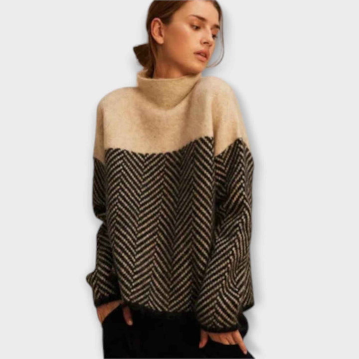 Maeve - Blødt Sweater med Høj Hals
