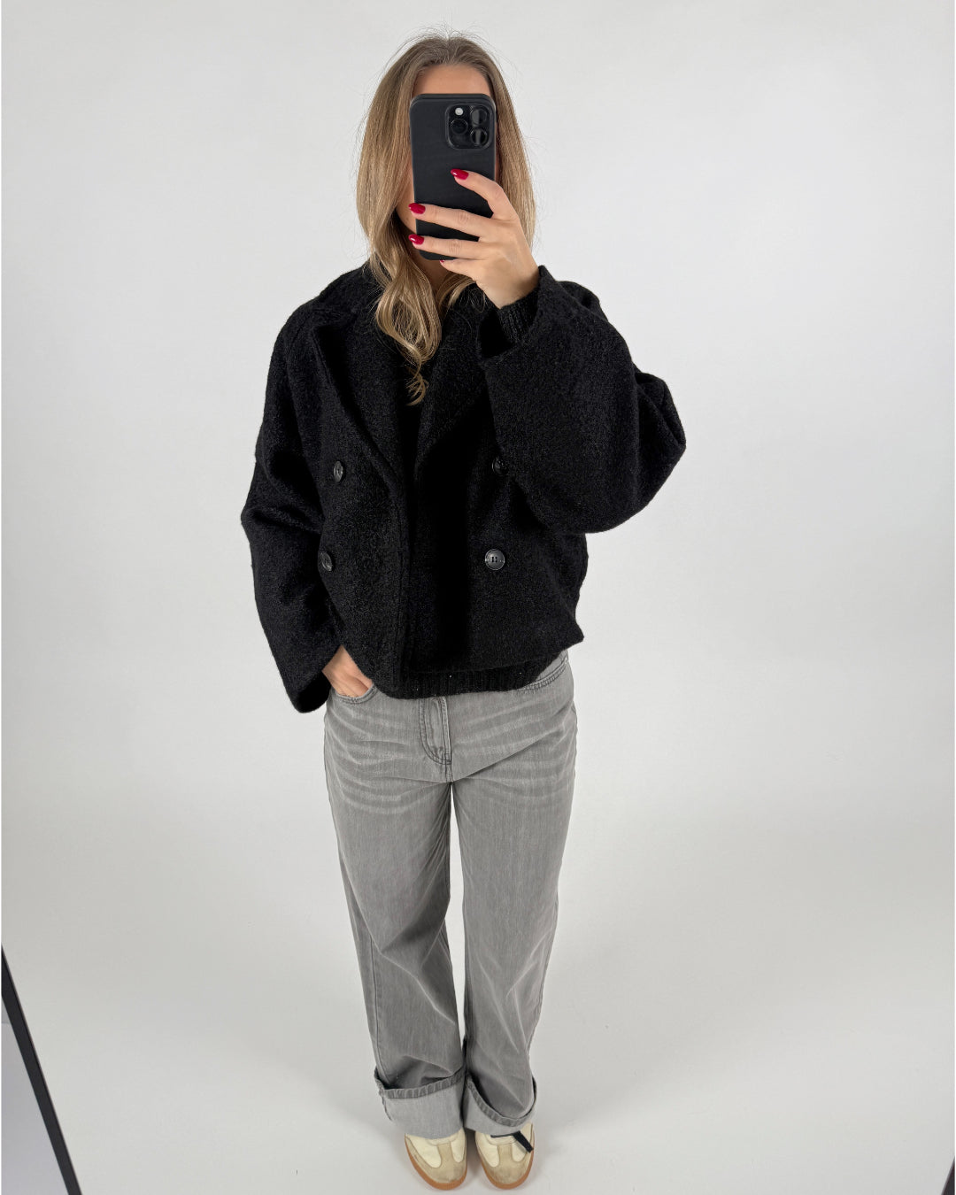 ELIA jakke, sort