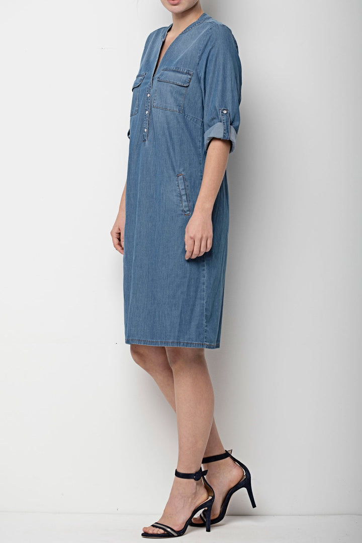 ELLA DRESS i Light Blue