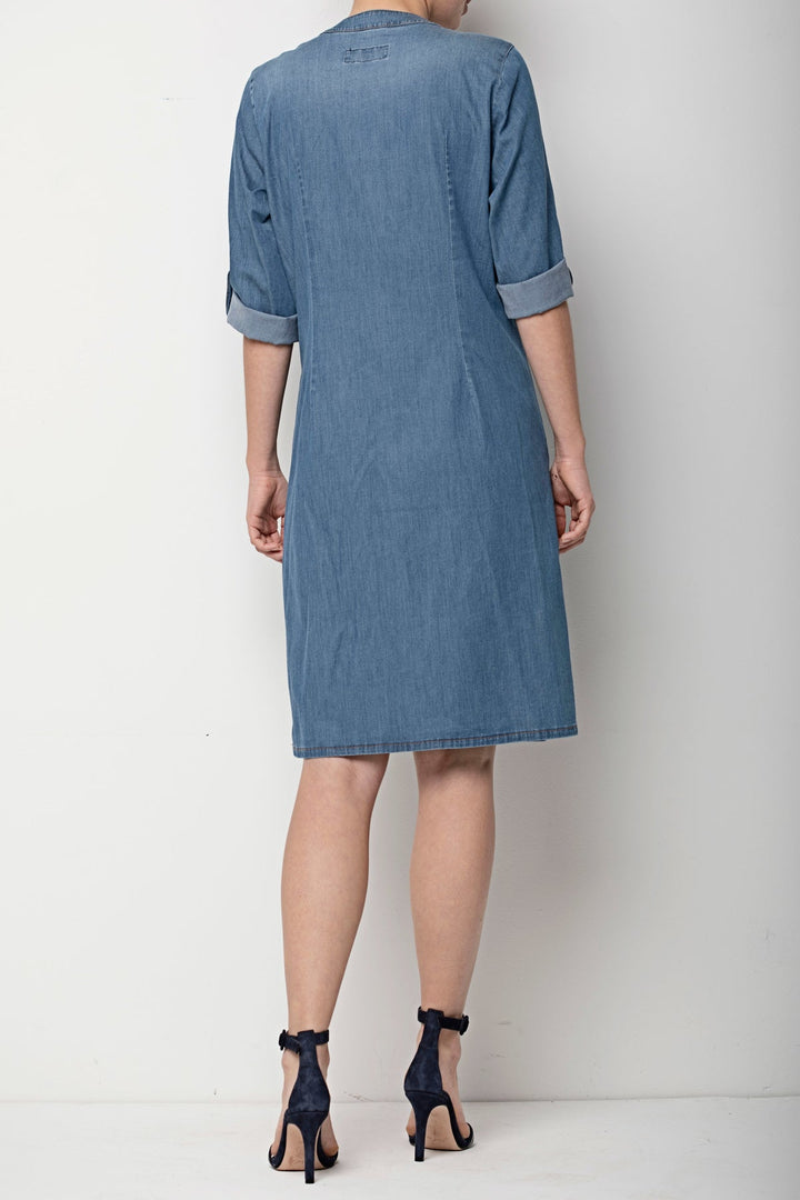 ELLA DRESS i Light Blue