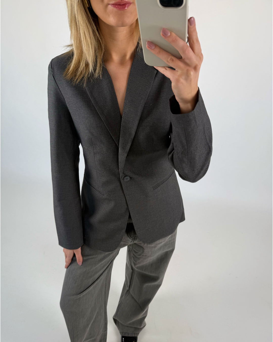 ELLIS blazer, grå