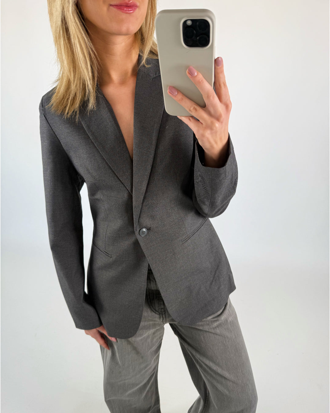 ELLIS blazer, grå