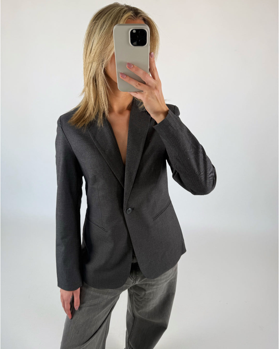 ELLIS blazer, grå