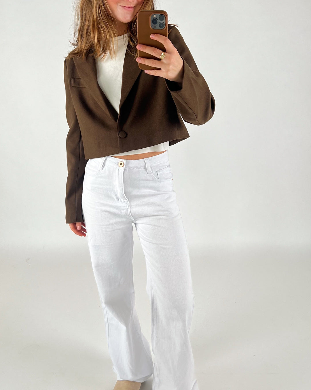 EMMY blazer, brun
