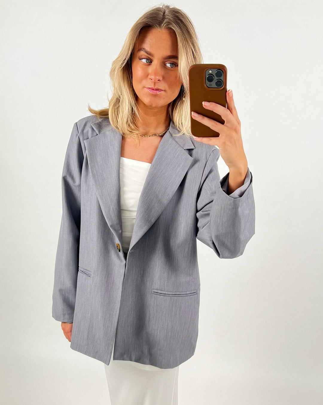 FAYE blazer, grå