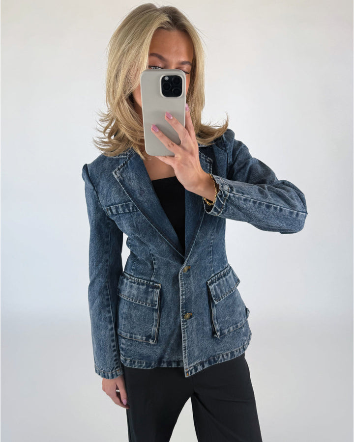 GELA blazer, denim
