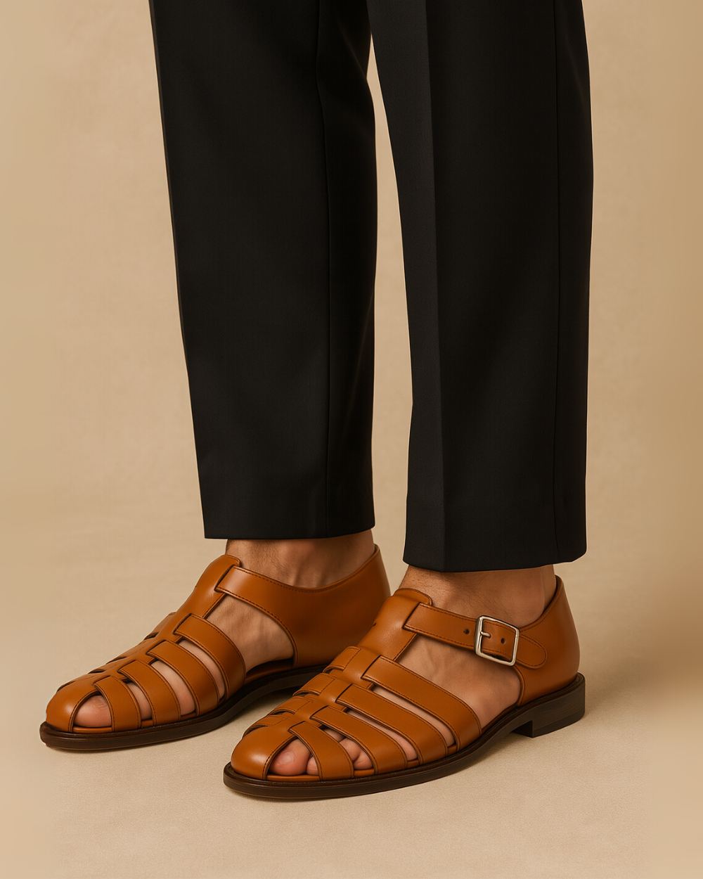 Grazio | Lukket Sandal med Rem