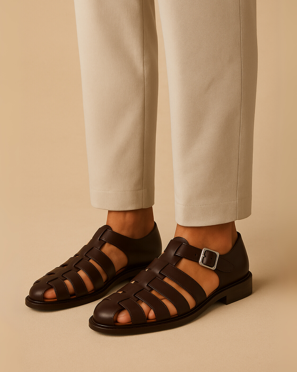 Grazio | Lukket Sandal med Rem