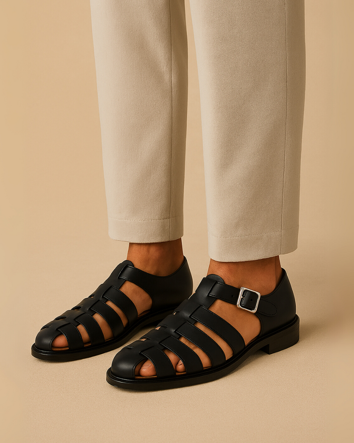 Grazio | Lukket Sandal med Rem