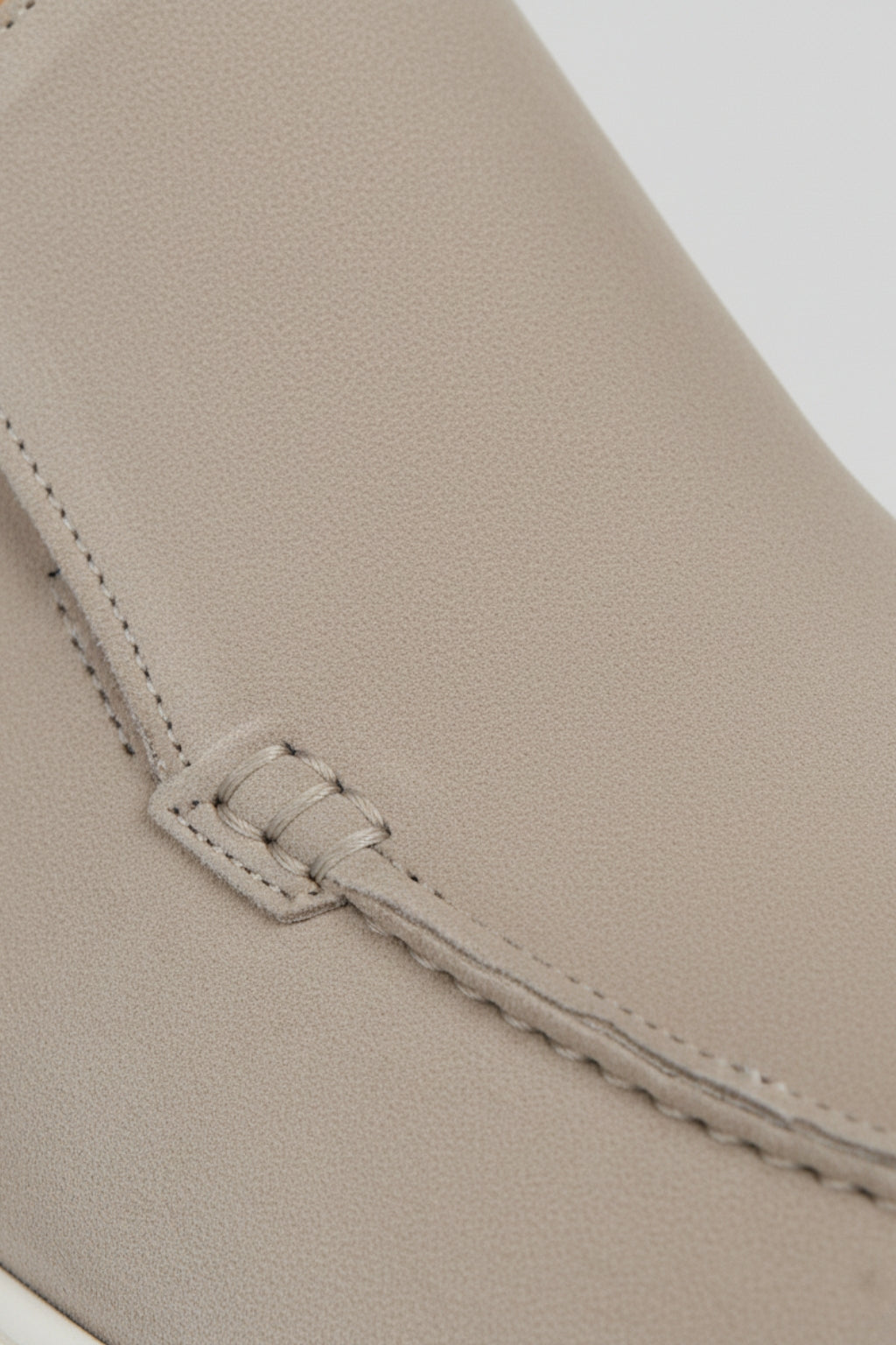 Herre Ruskinds Loafer Støvler – Slip-On Chukka Stil, Flad Hæl – Greige