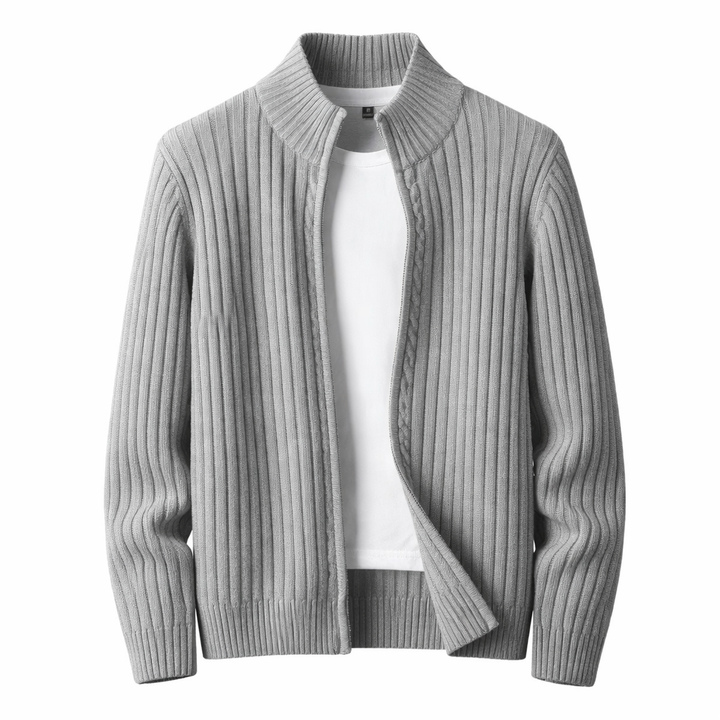 Leo – Strukturierte Strickjacke