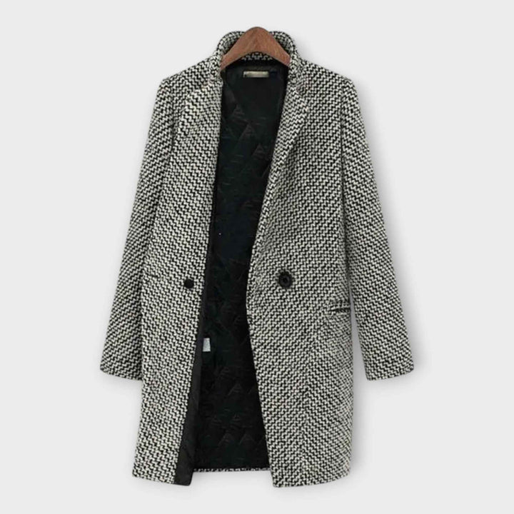Elegant Uldfrakke med Tidløst Design
