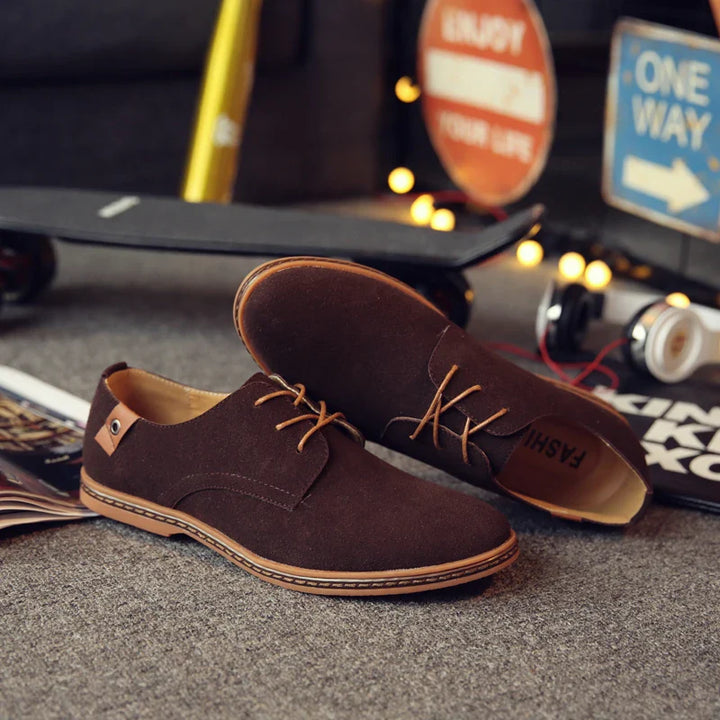 Oxford Suede Forretningssko