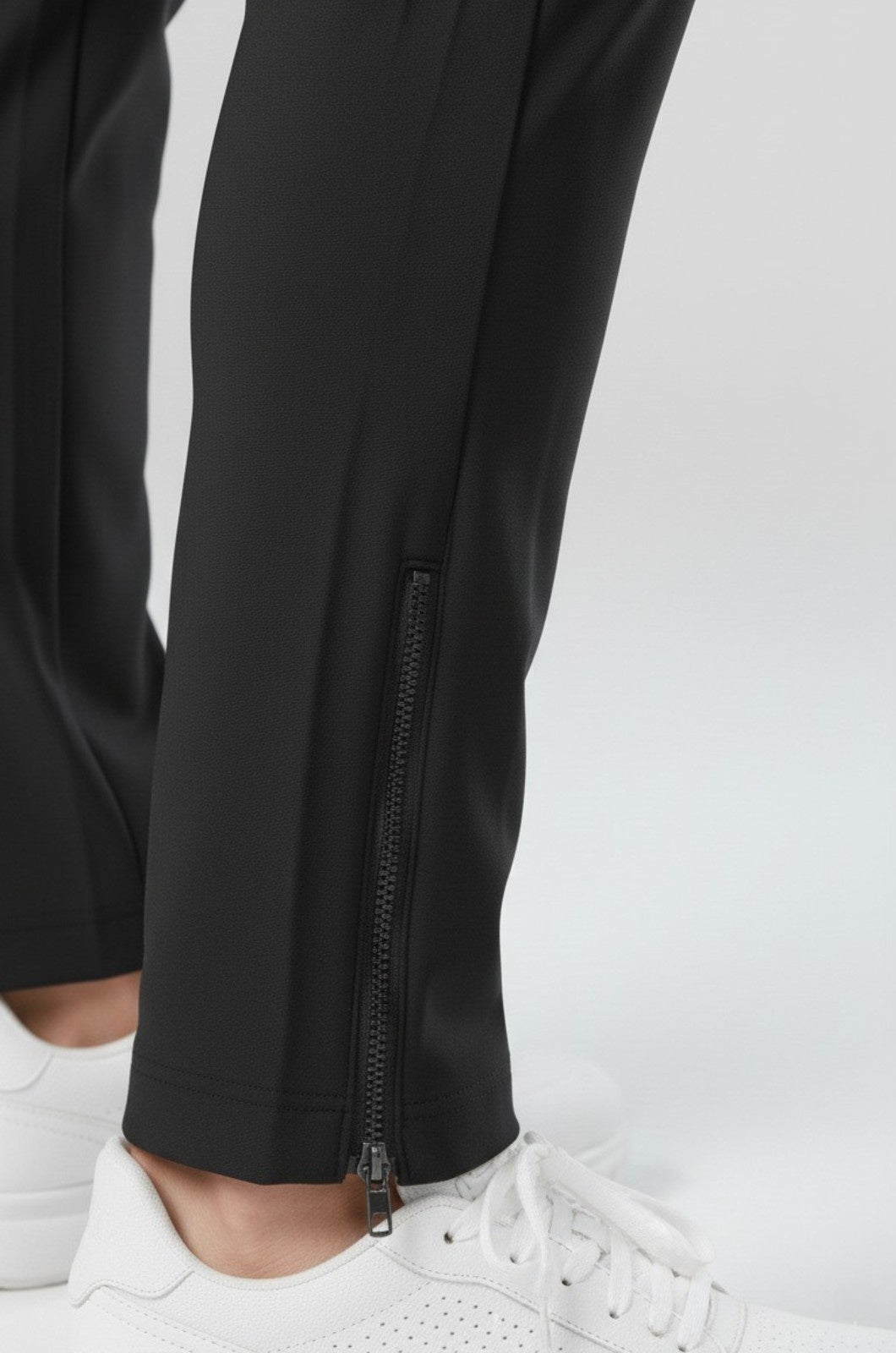 Herrebukser med Snøre - Sort