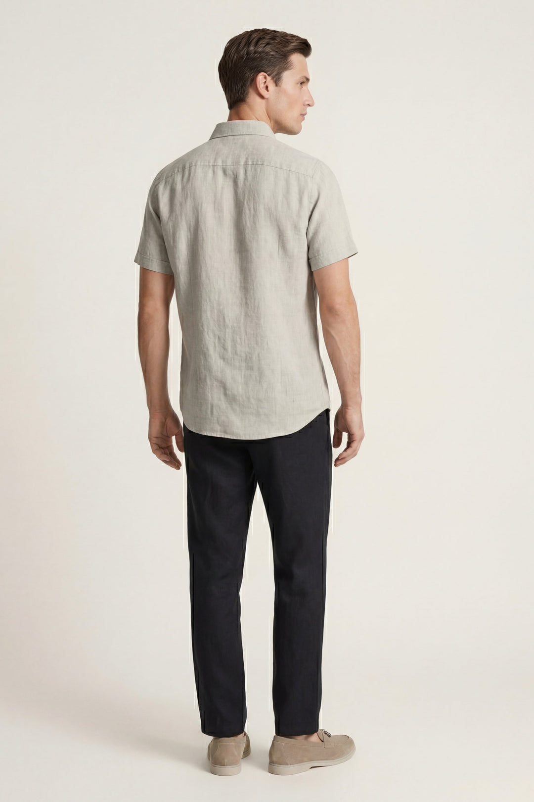 Sæt i Lino Trento Beige/Nero