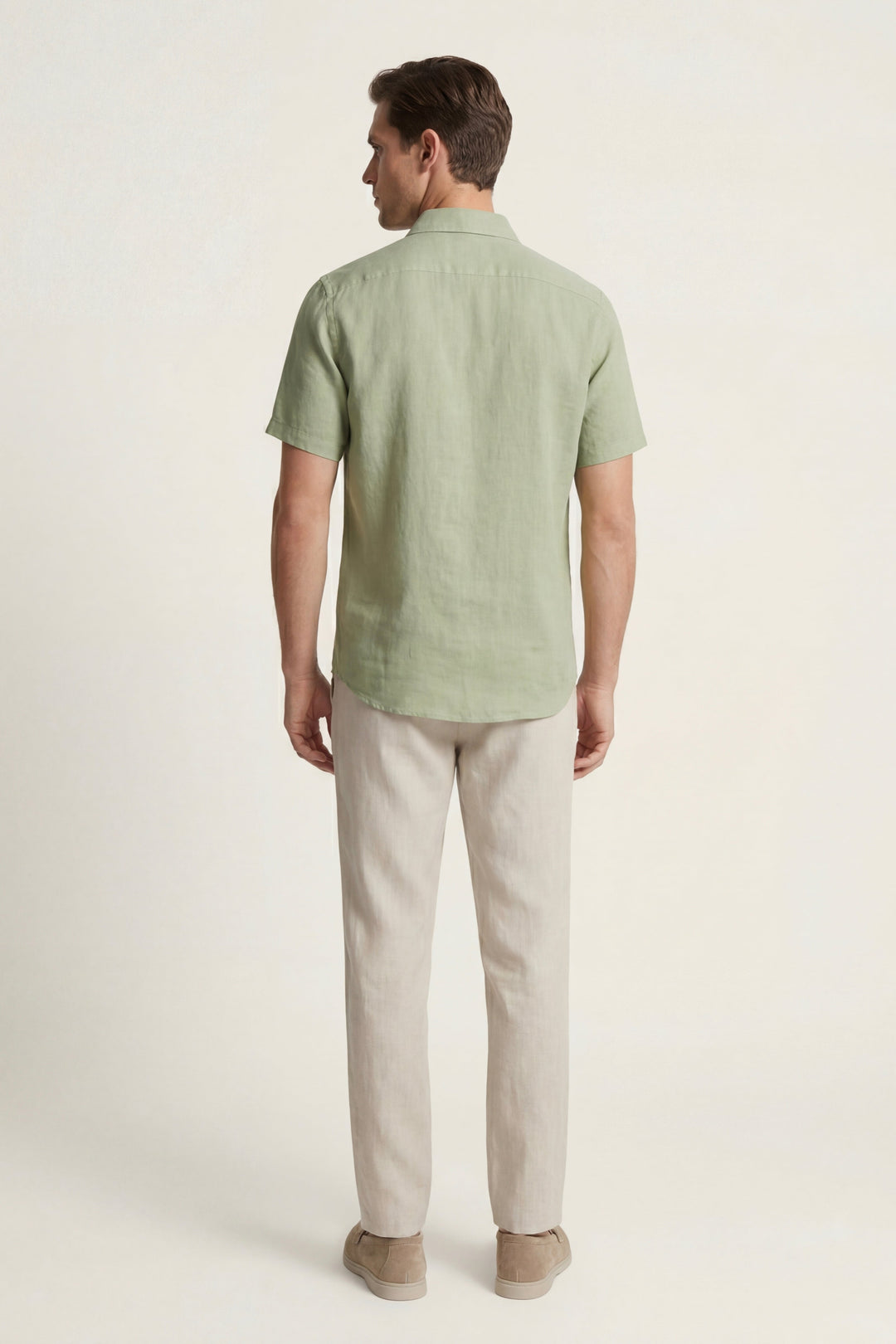 Sæt di Lino Trento Mintgrøn/Beige