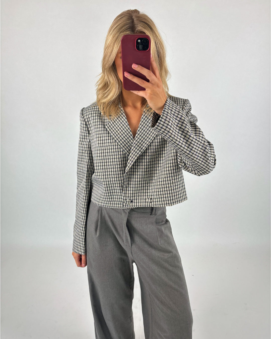 ISABEL blazer, grå