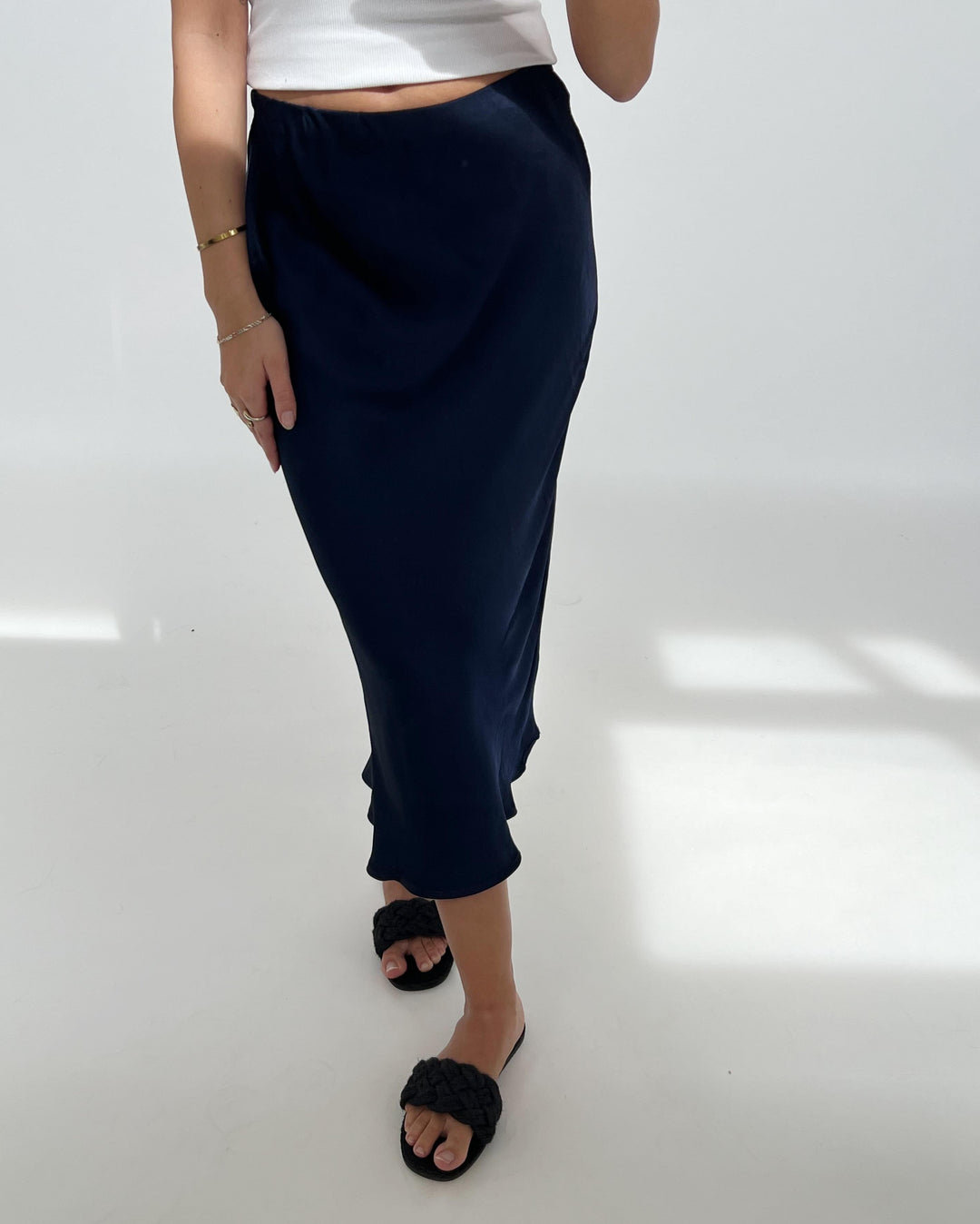 KLARA nederdel, navy