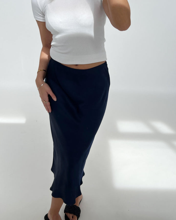 KLARA nederdel, navy