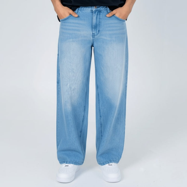 Kami - Baggy denim bukser i japansk stil