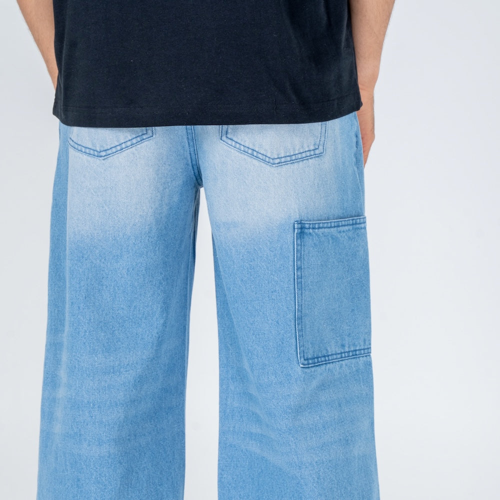 Kami - Baggy denim bukser i japansk stil