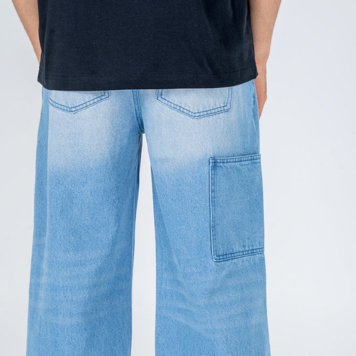 Kami - Baggy denim bukser i japansk stil
