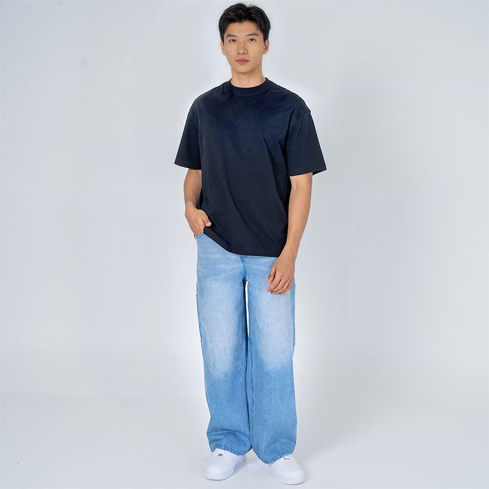 Kami - Baggy denim bukser i japansk stil