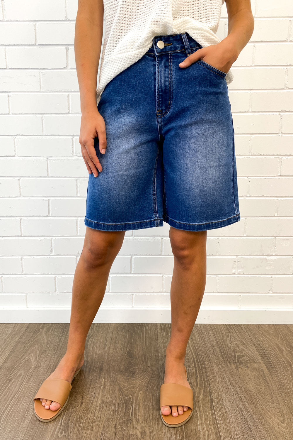Kayla Denim Shorts