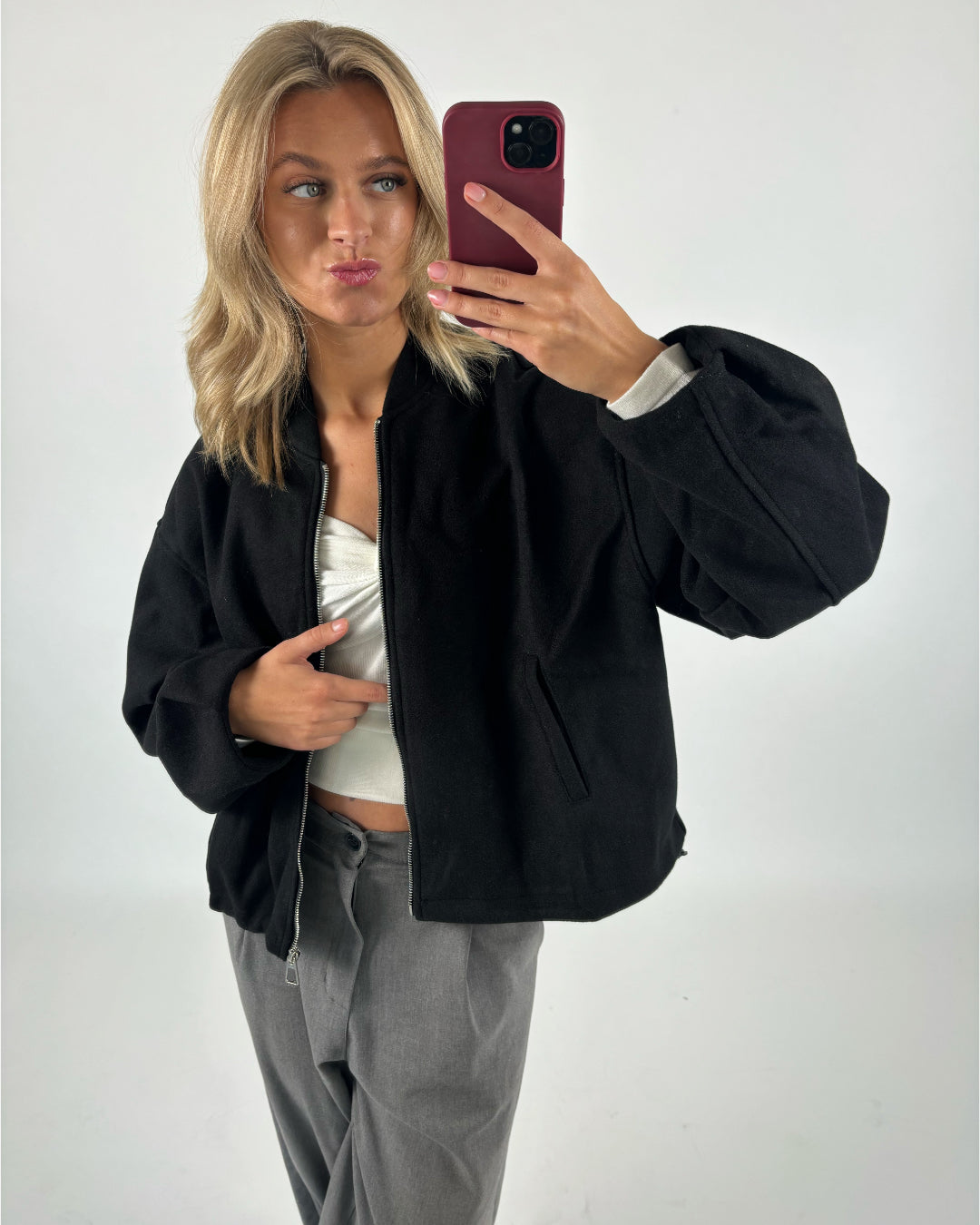 LILITH jakke, sort
