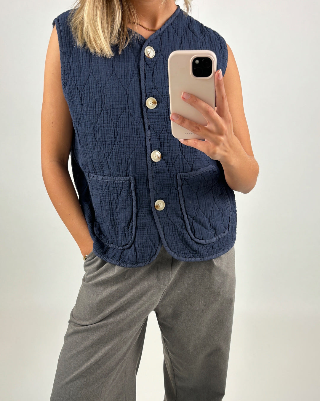 LISBETH vest, navy