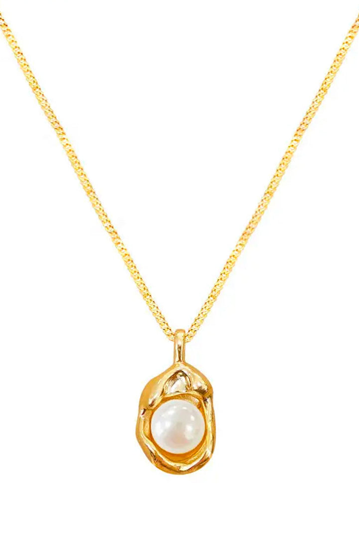 Pearl Drop Necklace | Halskæde fra Birdsong