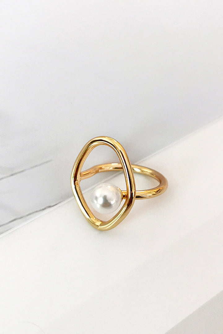Pearl Blossom Ring | Forgyldt | Ring fra Birdsong