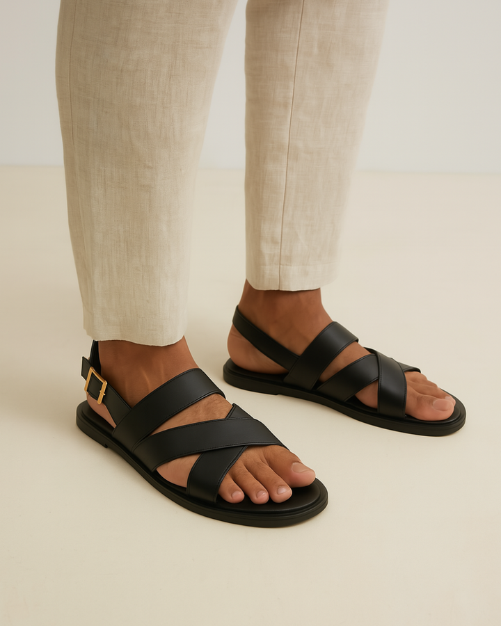 Lanaro | Elegant Krydsede Sandaler