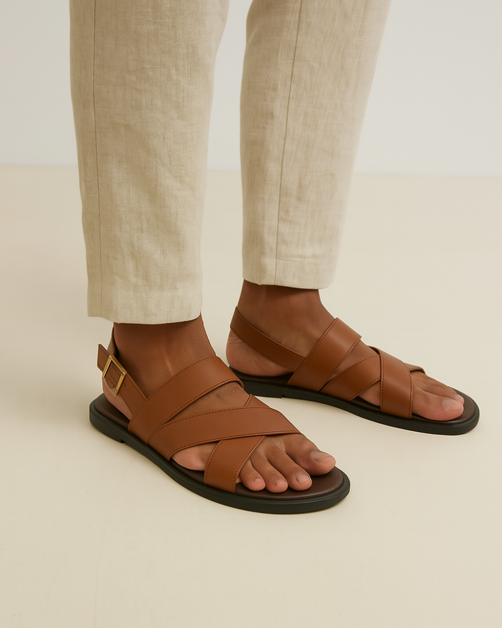 Lanaro | Elegant Krydsede Sandaler