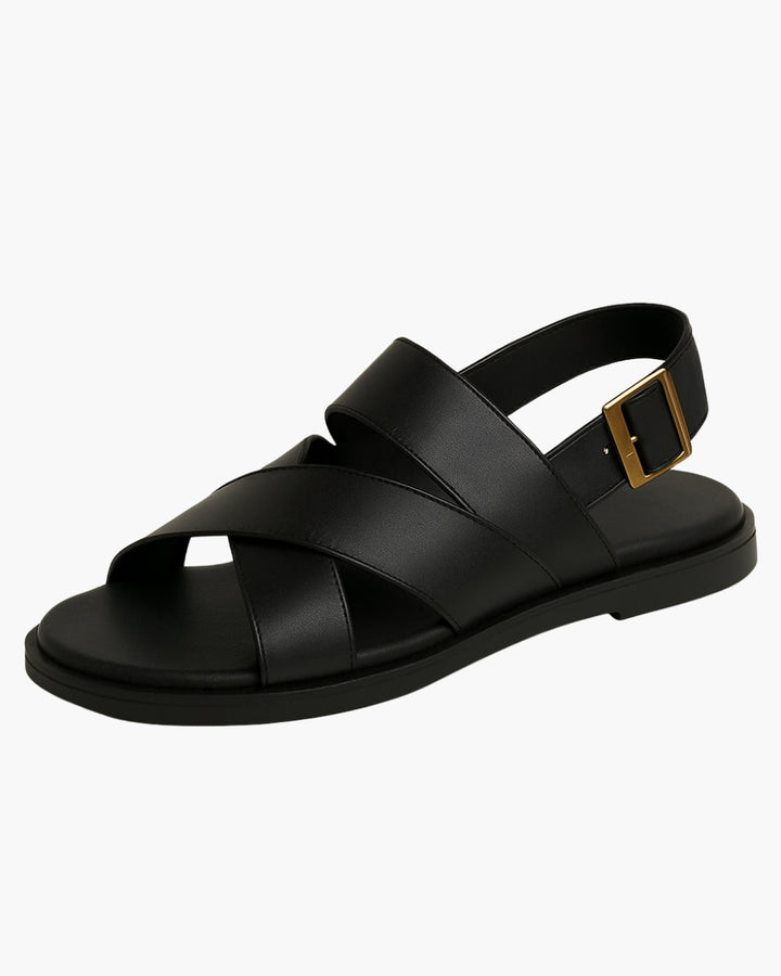 Lanaro | Elegant Krydsede Sandaler