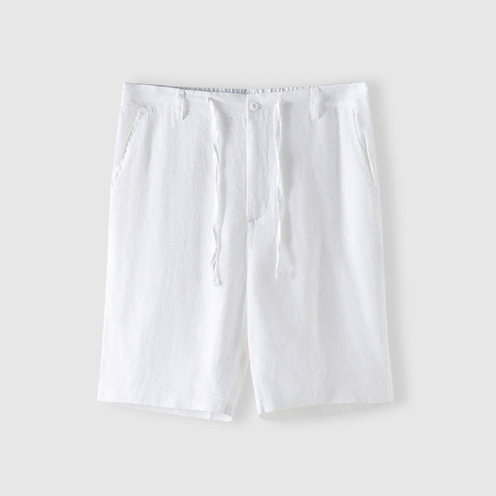 Højkvalitets Linned Shorts