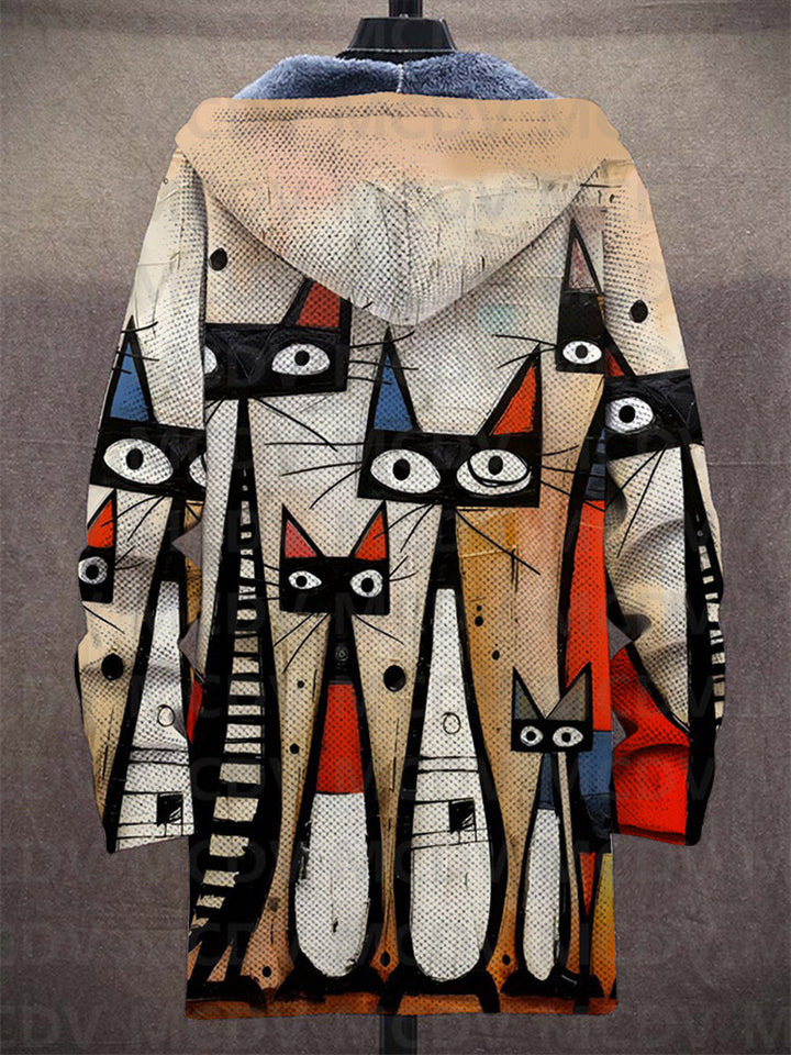 Aimée - Komfortabel kunstnerisk vest