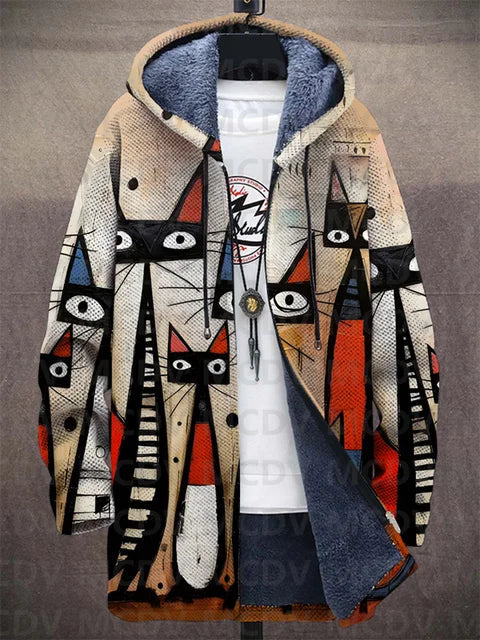Aimée - Komfortabel kunstnerisk vest
