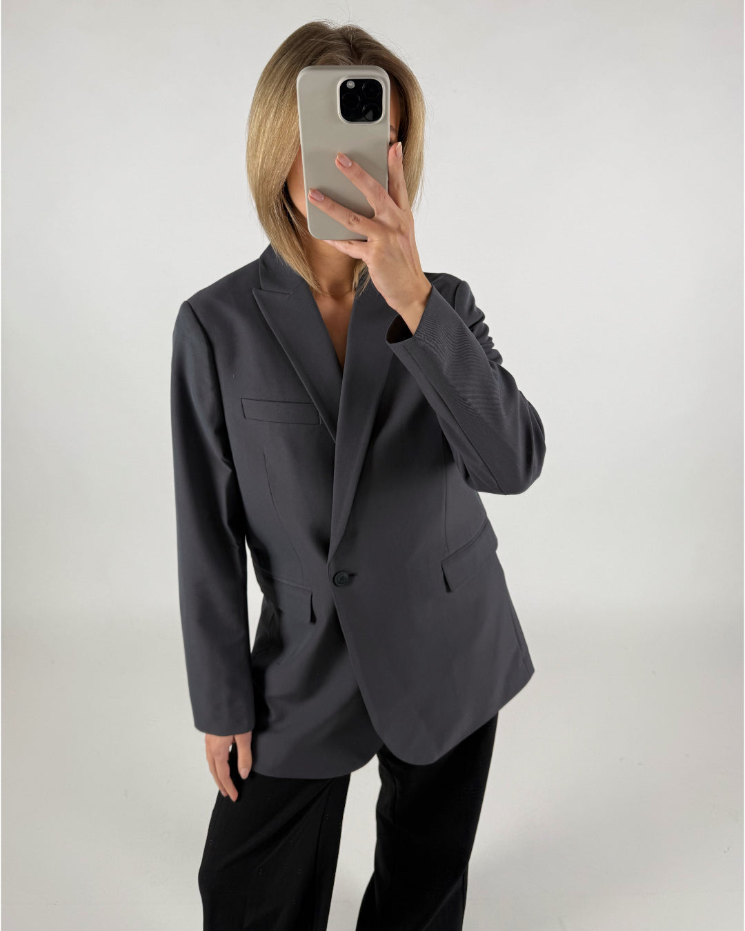MARY blazer, grå