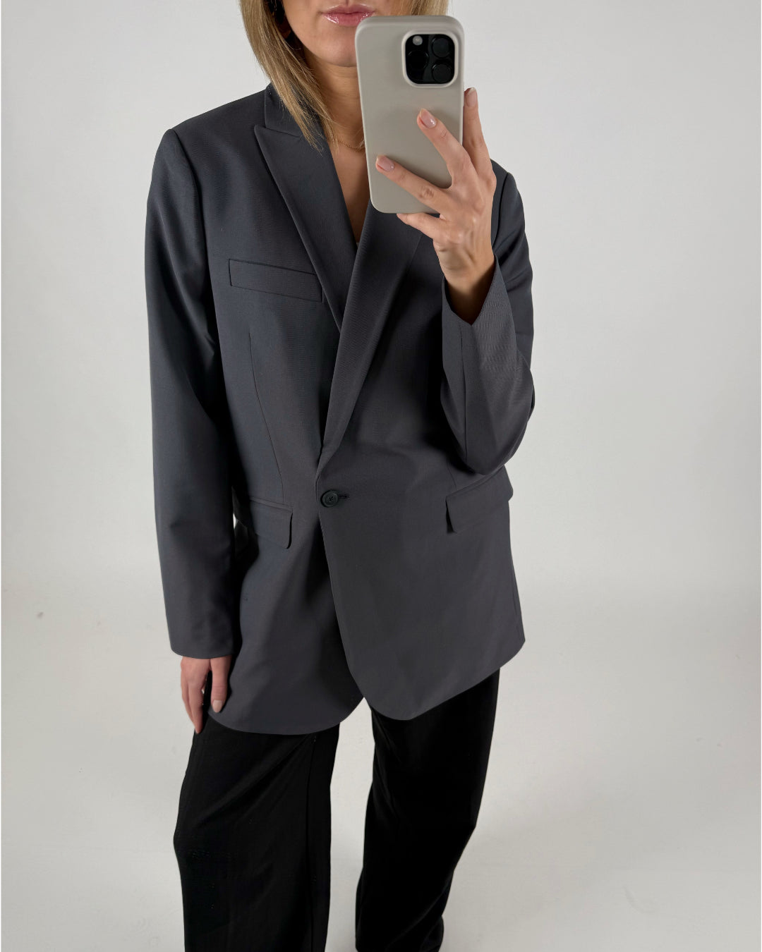 MARY blazer, grå
