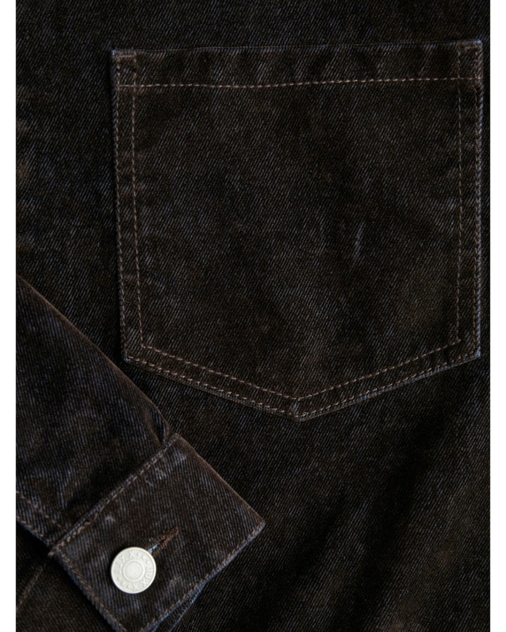 MIA denim jakke, brun