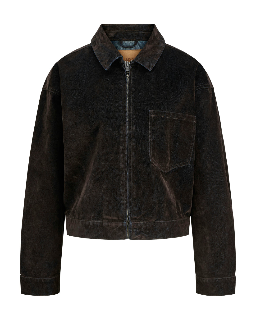 MIA denim jakke, brun
