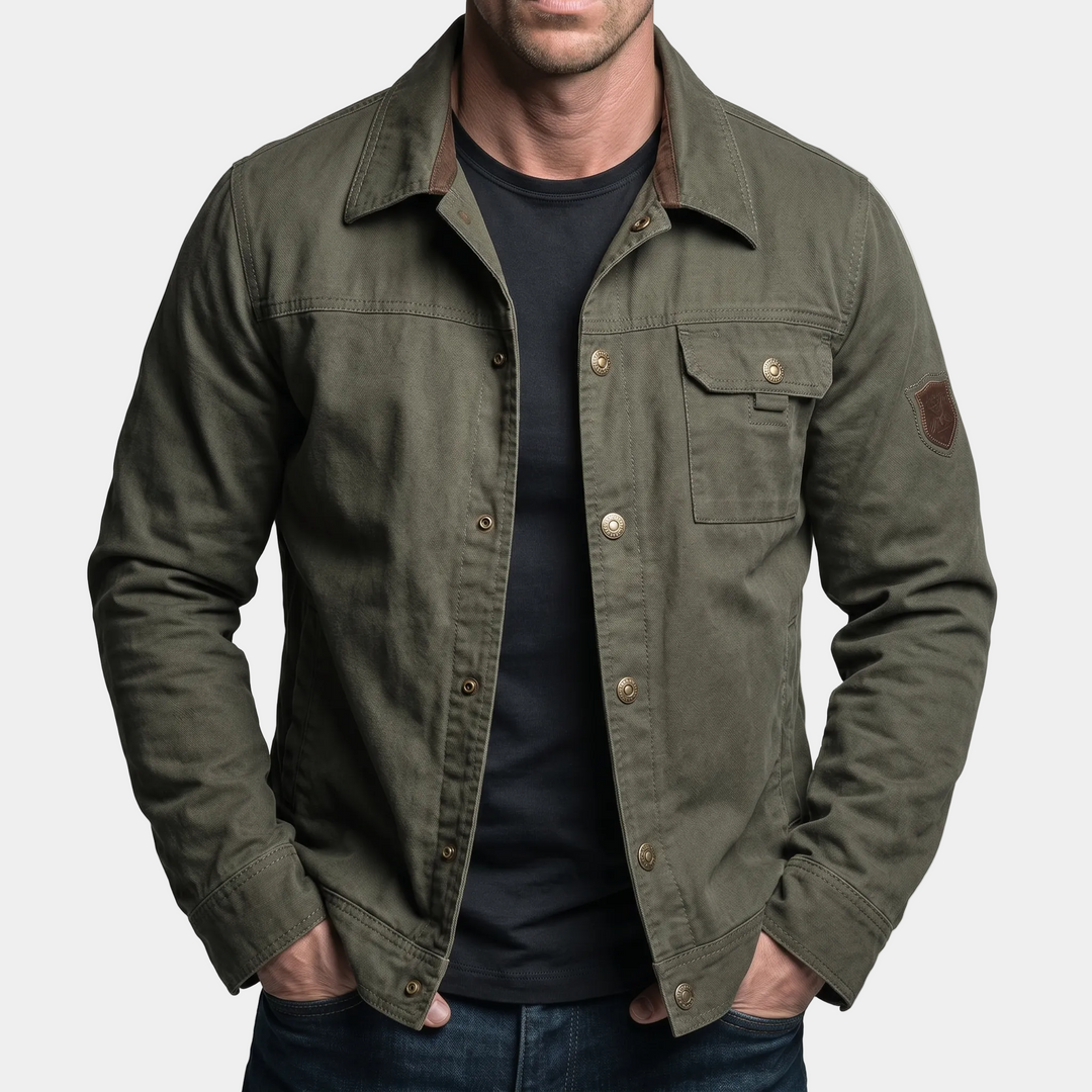 Brenton Vintage Bomuldsjakke