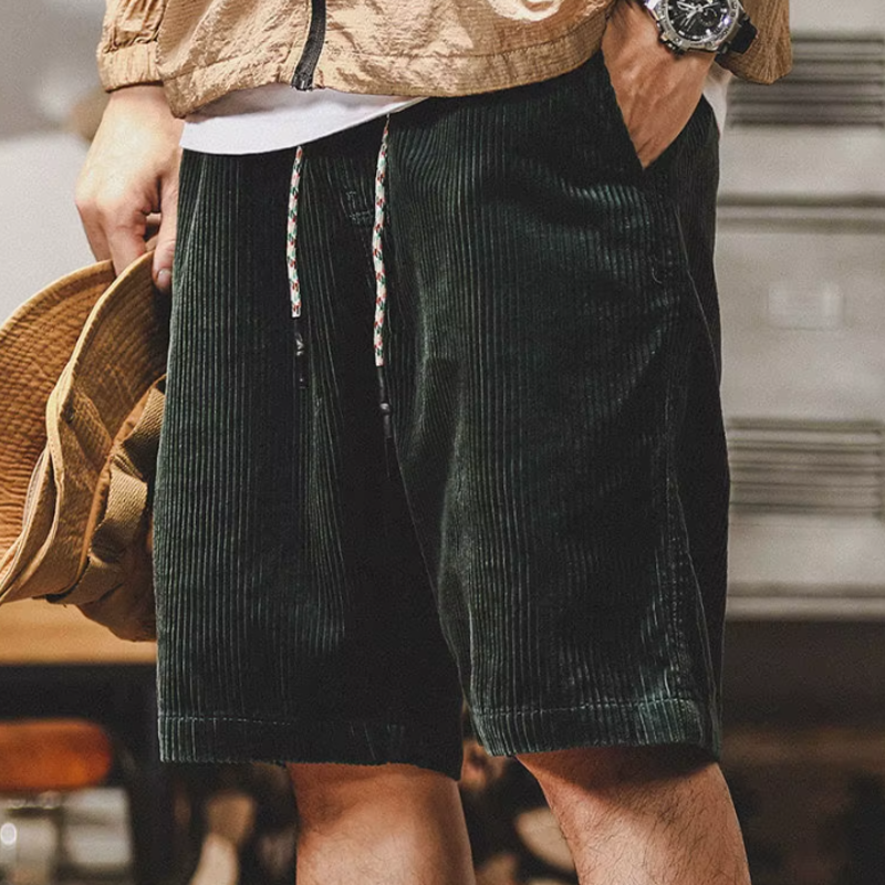 Elegant Corduroy Shorts