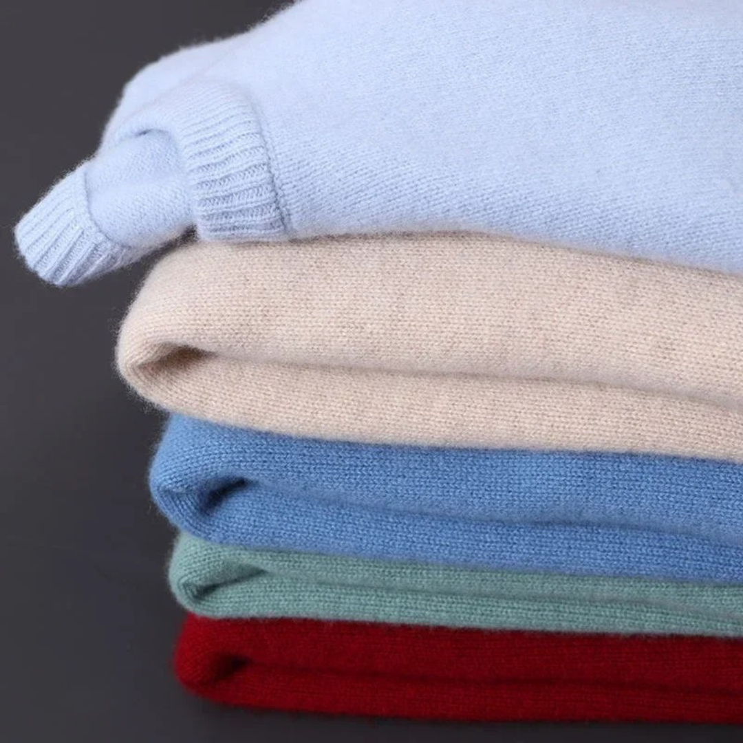 Luksus Sweater i Cashmere