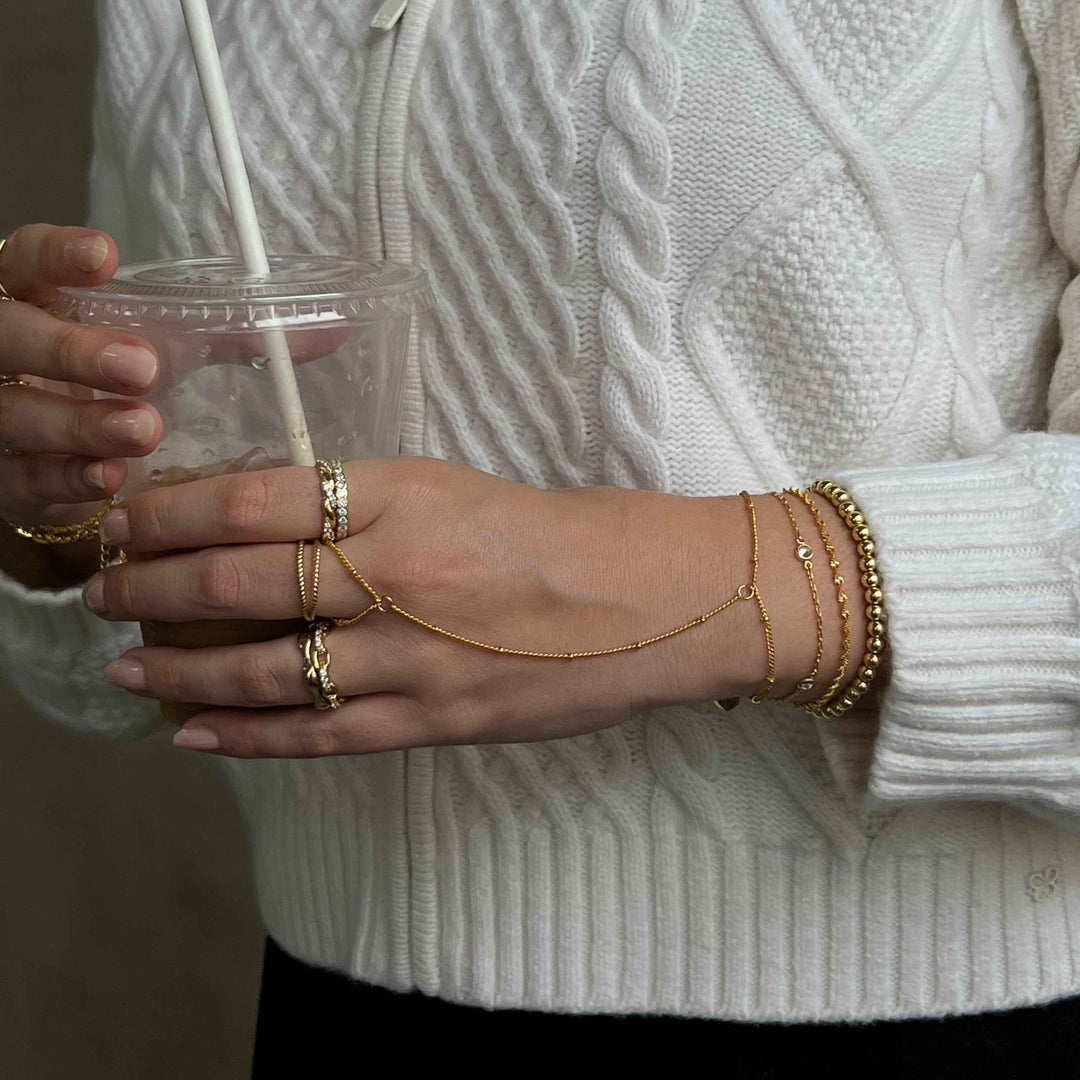 Harmoni Guld Armbånd