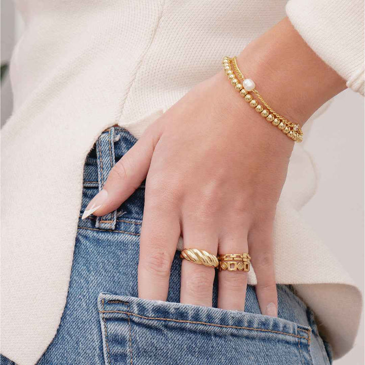 Harmoni Guld Armbånd